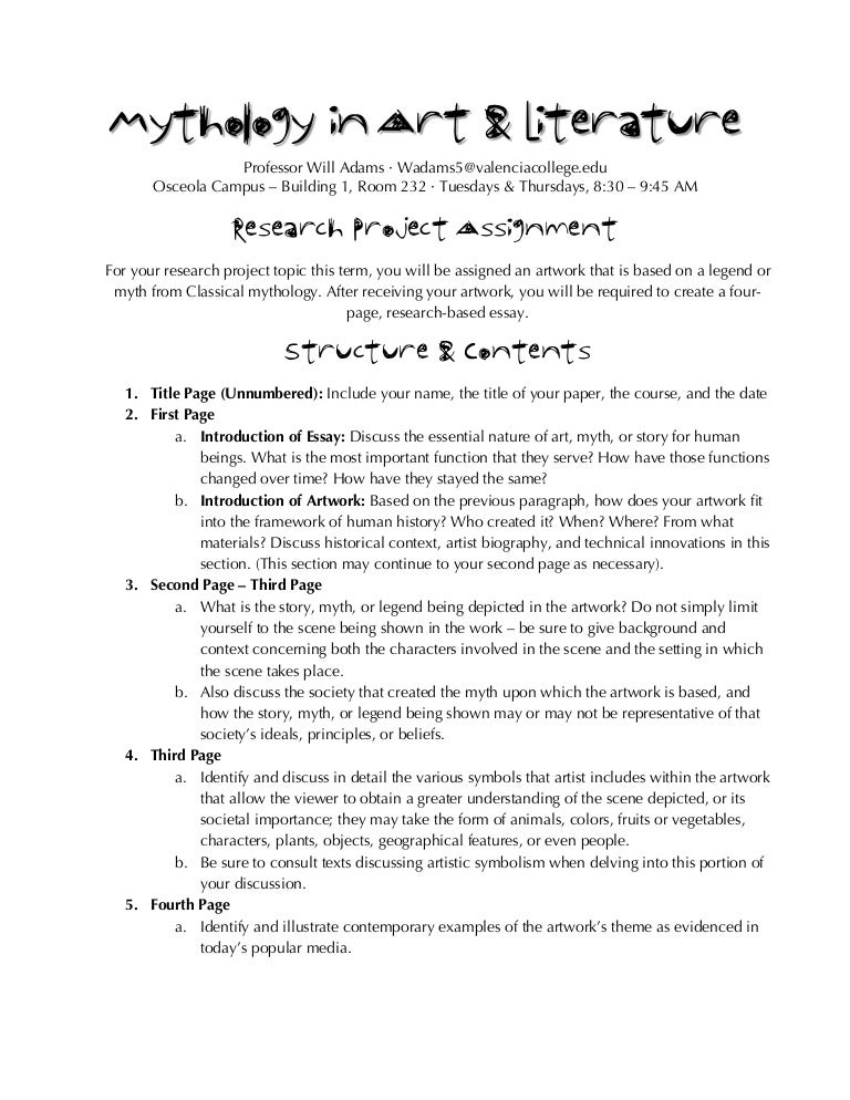 College research essay assignment image