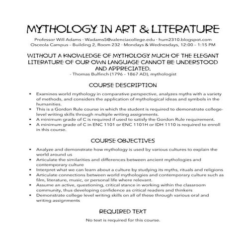 Hum2310 sp2015 syllabus