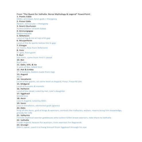 Hum2310 sp2016 annotated study guide