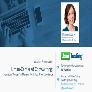Human-Centered Copywriting: How Your Words Can Make or Break Your User Experi...