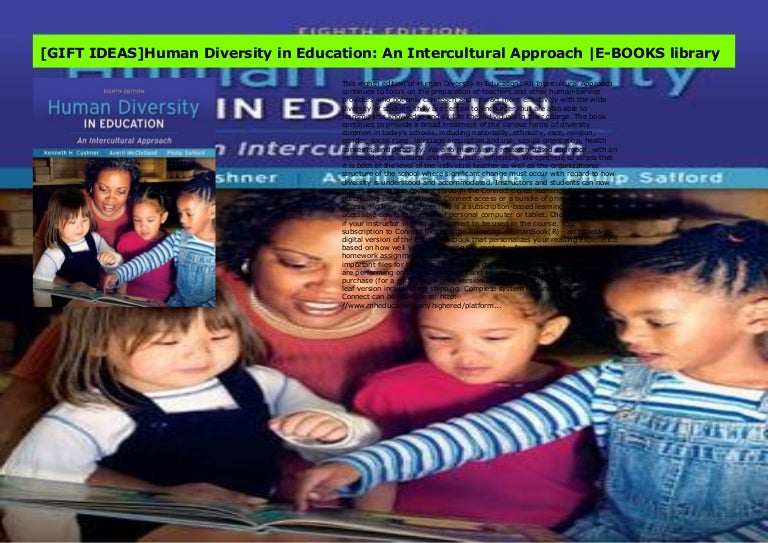 [GIFT IDEAS]Human Diversity in Education An Intercultural