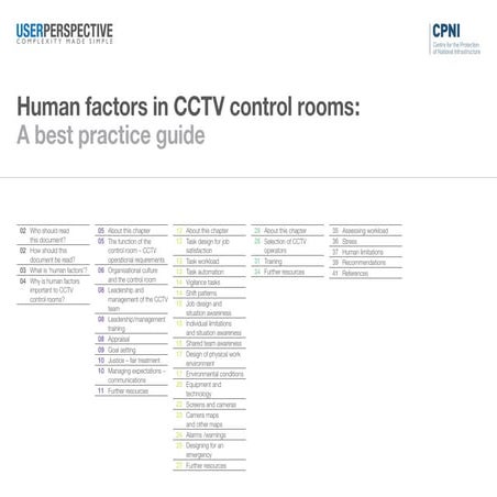 Human factors-in-cctv-control-rooms-a-best-practice-guide
