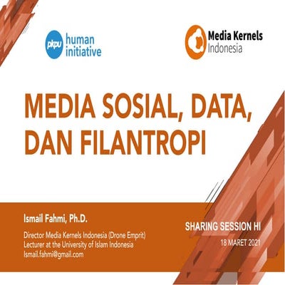 Media Sosial, Data, dan Filantropi