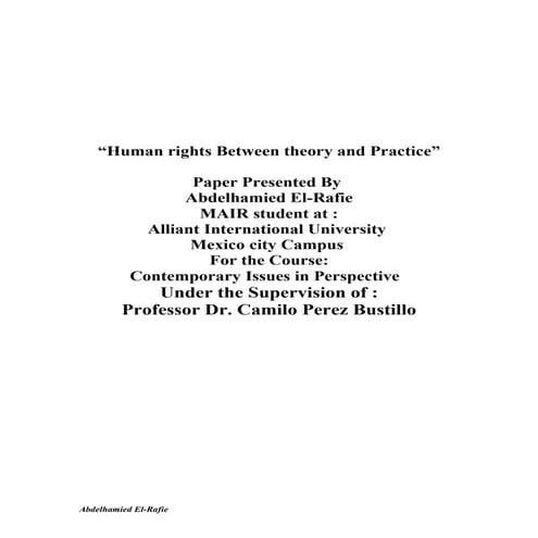 Human Rights Final | DOC