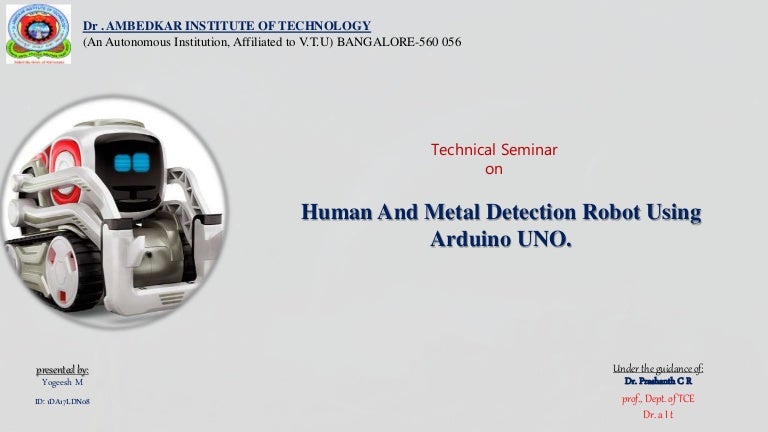 metal detector robot using arduino