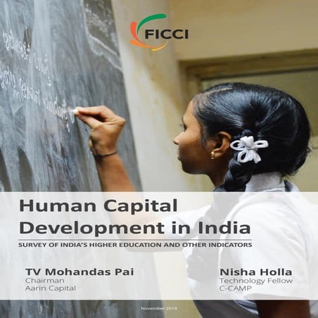 Human Capital Development in India - Mohandas Pai & Nisha Holla (Nov 2019)