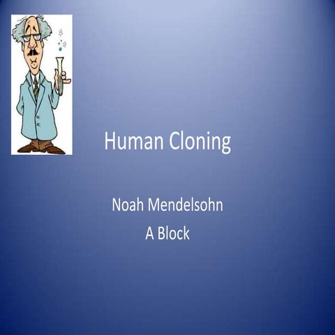 Human cloning powerpoint on flash 2