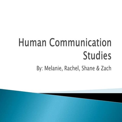 Human communication | PPTX