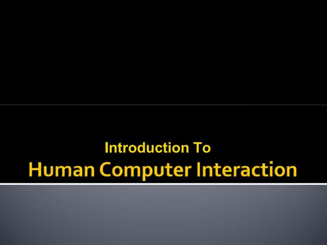 HCI LAB MANUAL | PDF