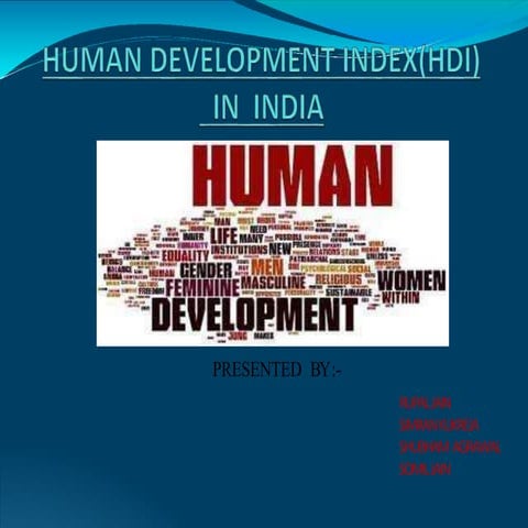 Human development index 2