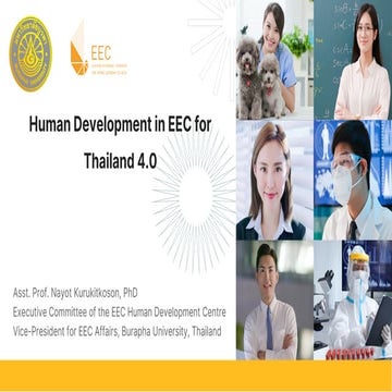 Human Development in EEC for Thailand 4.0