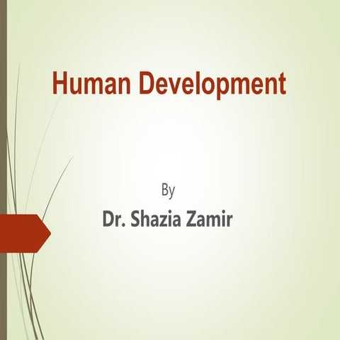Human development slides