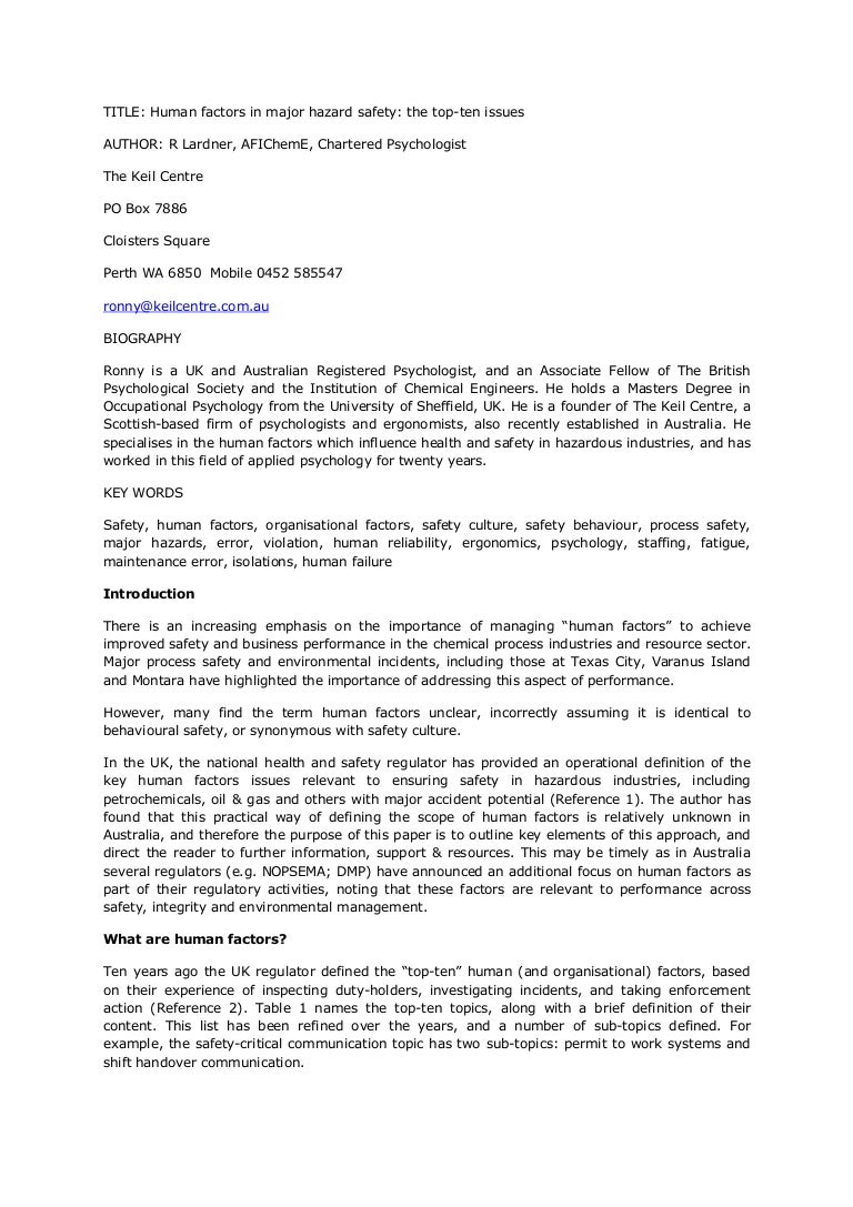 International journal of human factors and ergonomics impact factor picture