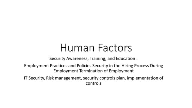 Human Factors_MODULE_2.pptx
