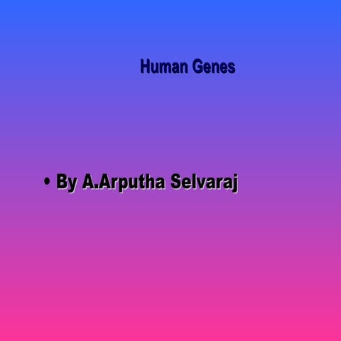 Human genome