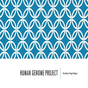 Human genome project.pptx (nursing )M.SC