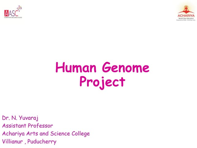 Human genome project and elsi