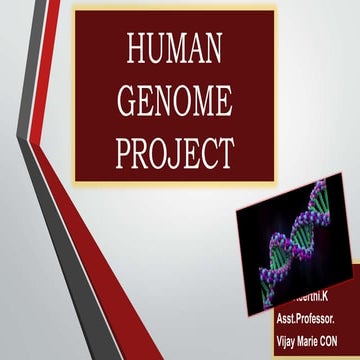 Human genome project [autosaved]