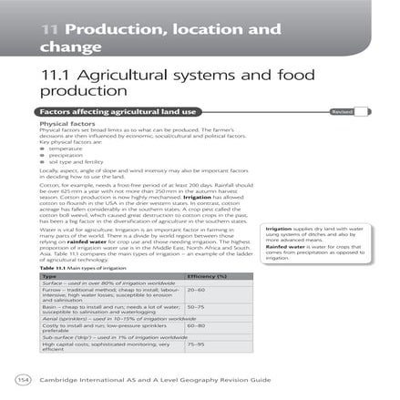 Human Geography A Level Notes...............................
