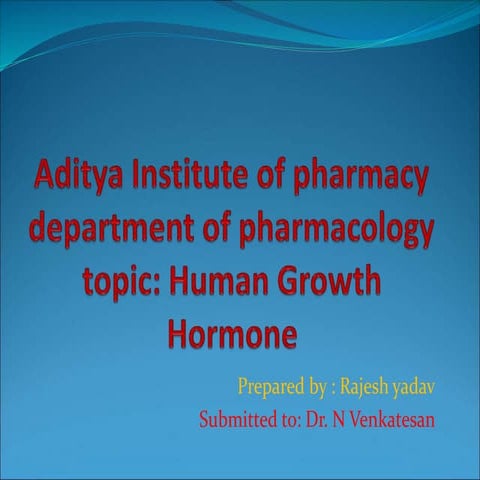 Human growth hormone