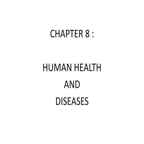 Human health and disease by mohan bio