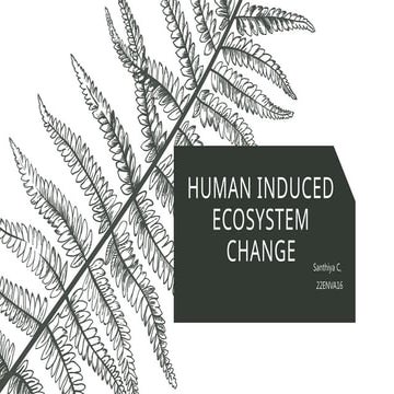 Human induced ecosystem changes in environment.pptx