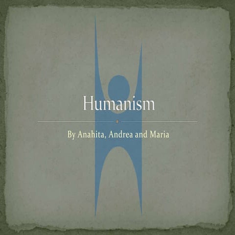 Humanism | PPTX