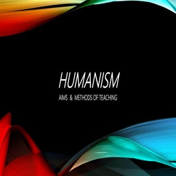 Humanism (philosophy) | PPTX