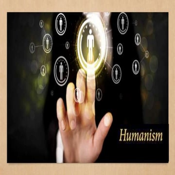 Humanism vs. constructivism