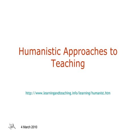 Humanistic education