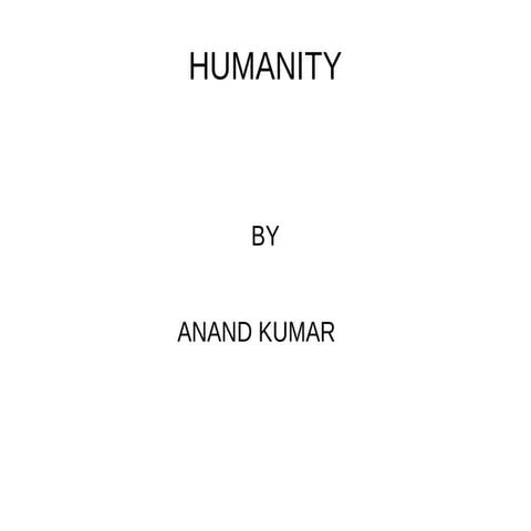 Humanity 1