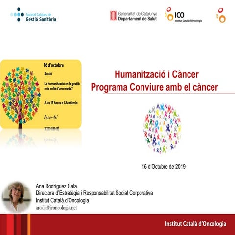 Humanitzacio i càncer