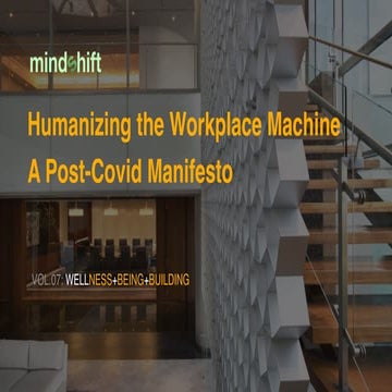 Humanizing the Return to Work 20 0515