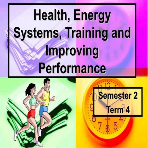 Sports Performance - body systems PowerPoint