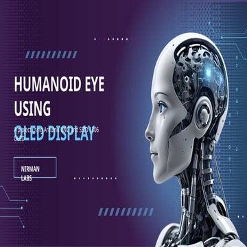 Simulating a Human-Like Eye Using Arduino UNO and OLED Display | PPTX