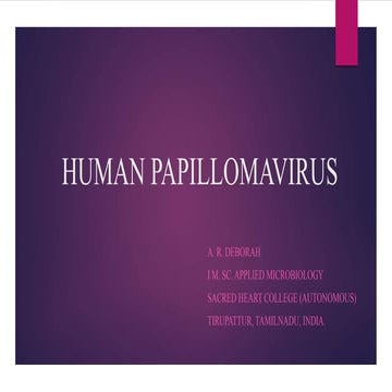 Human papillomavirus