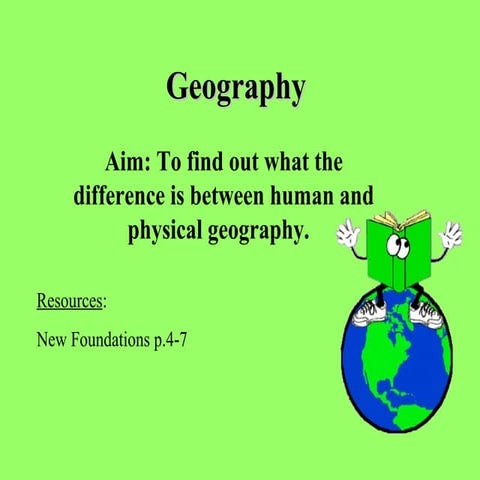 Humanphysicalgeography 
