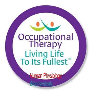 Human Physiology Biochemicals