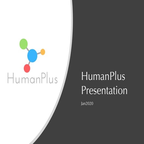 Human plus presentation2020