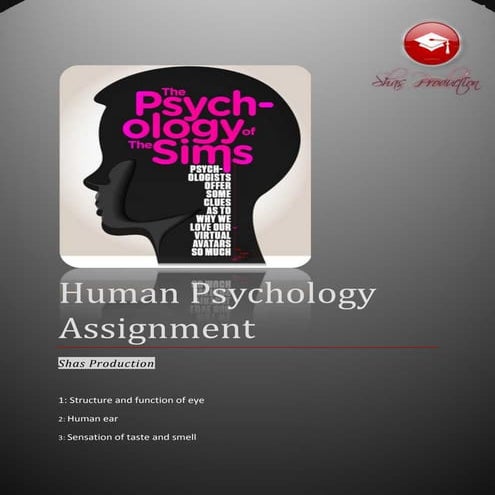 Human psychology assignment 