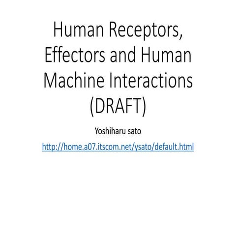 Cognitive ergonomics | PPTX