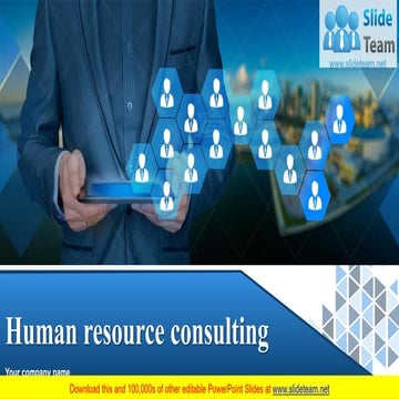 Human Resource Consulting PowerPoint Presentation Slides