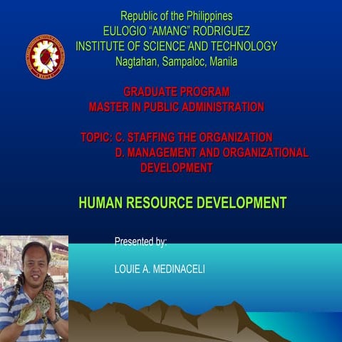 Human resource development