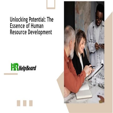 Human Resource Development Meaning and Definition | PPTX