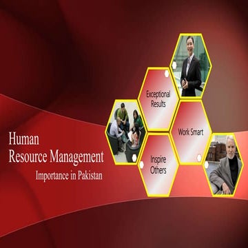 Human resource management in Pakistan