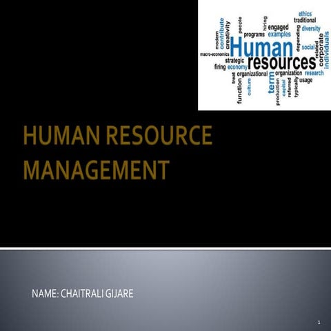 Human resource management