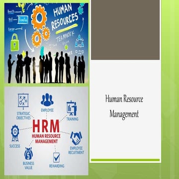 Human resource management