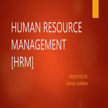 HUMAN RESOURCE MANAGEMENT [HRM] 1.pptx