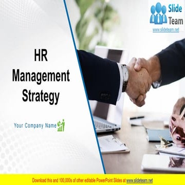 Human Resource Management Strategy PowerPoint Presentation Slides
