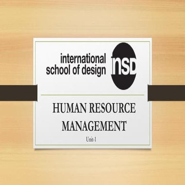 HUMAN RESOURCE MANAGEMENT_Unit 1 Res.pdf